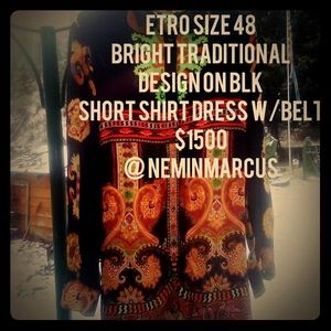 Etro Tribal Pattern Dress